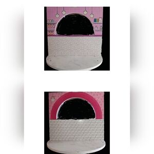 LOL! Surprises OMG! House Of Surprises Fl. 2 Rotating Wall Breakfast Bar/Kitchen